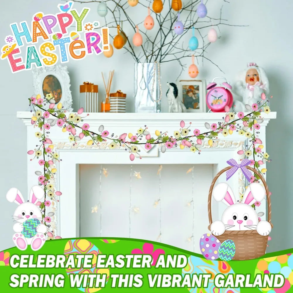 6 Ft Easter Garland
