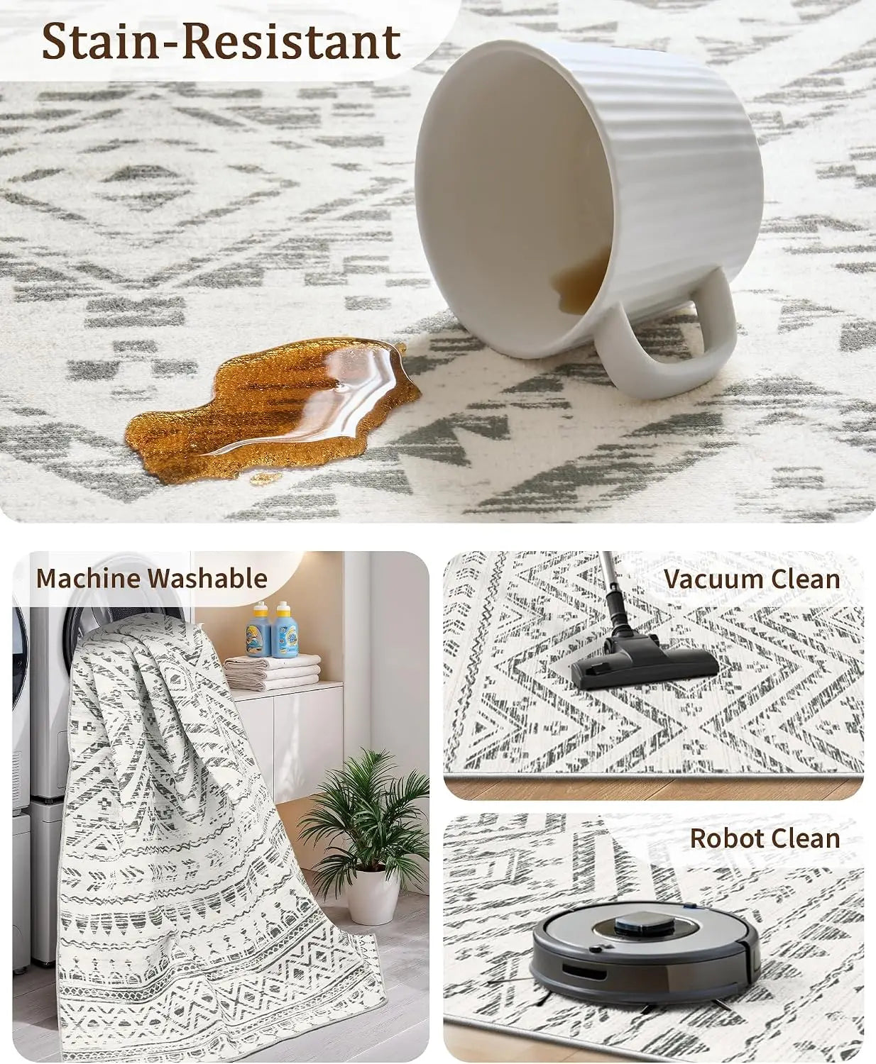 Washable Area Rug