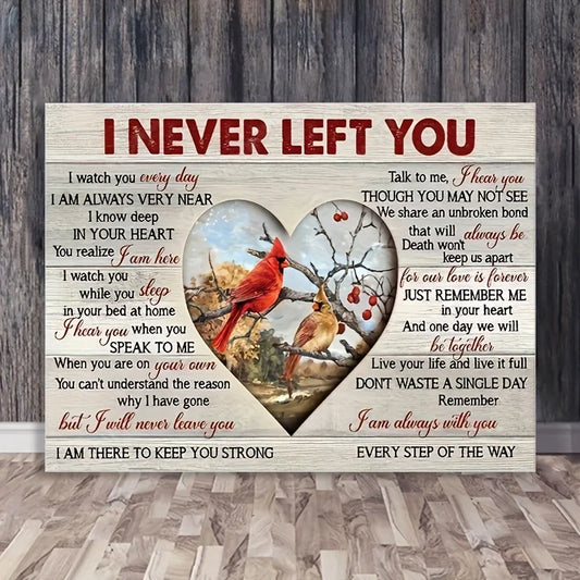 Framed Canvas Love Painting