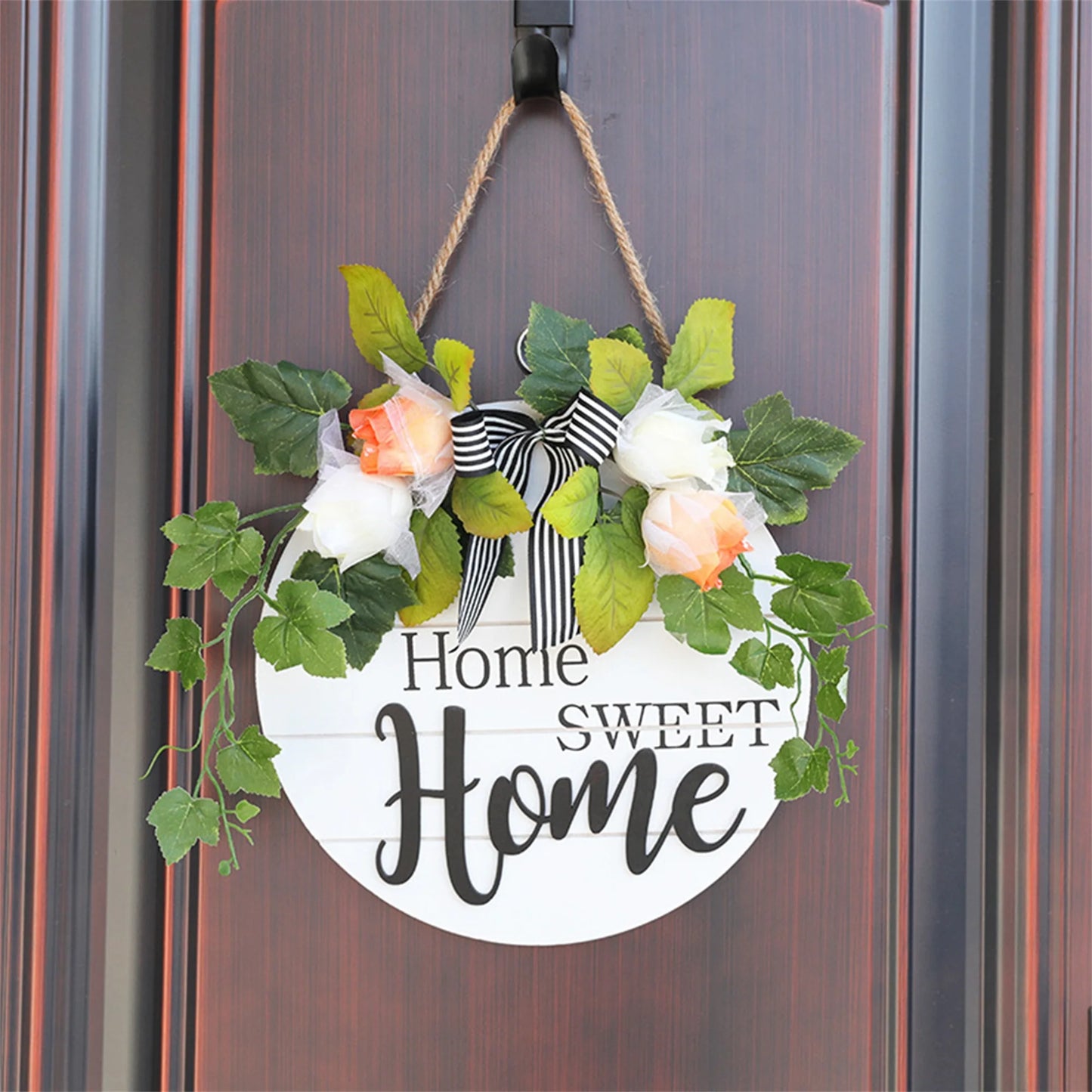 Rustic Wooden Welcome Sign