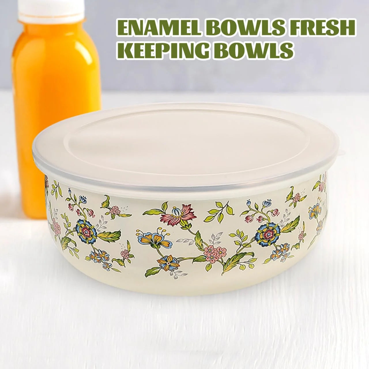 5PCS Enamel Bowls