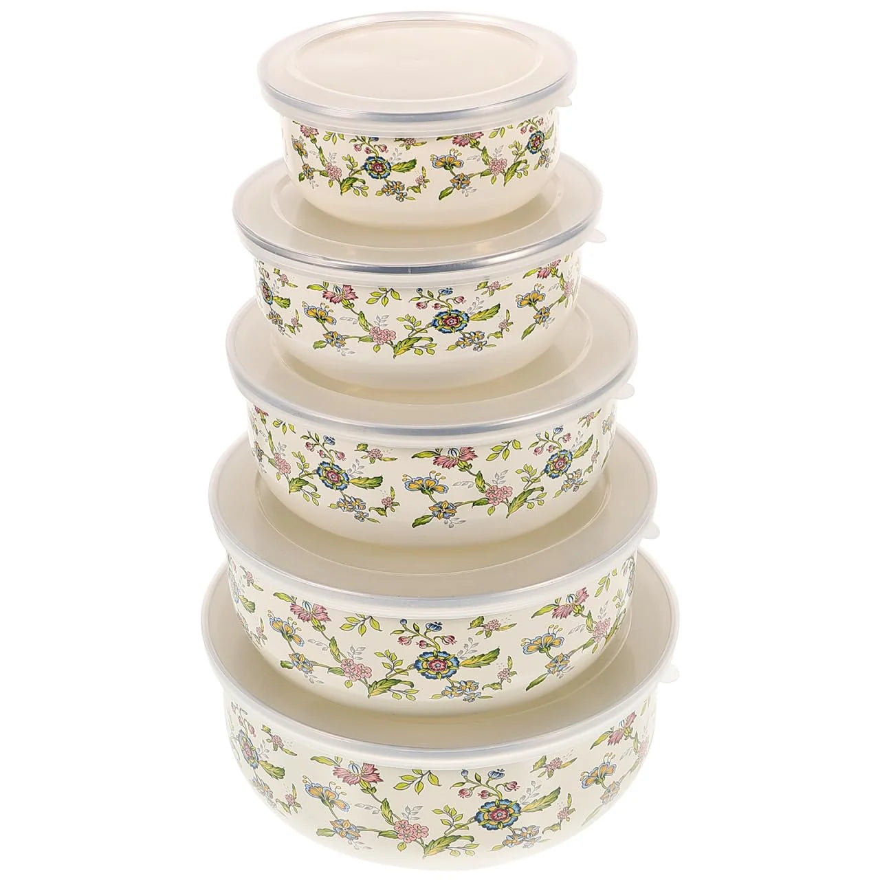 5PCS Enamel Bowls