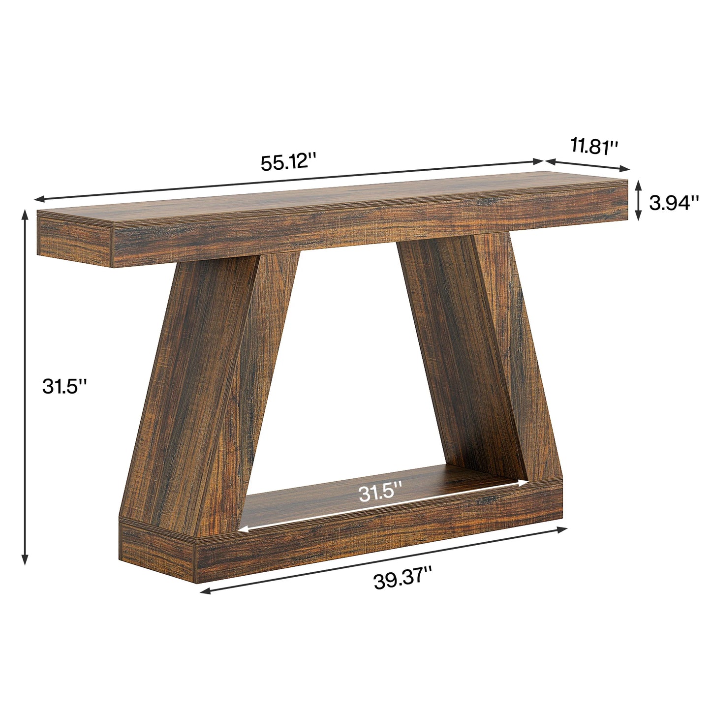 Rustic Console Table