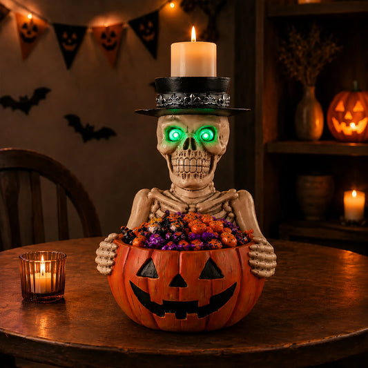 Halloween Skeleton Figurine