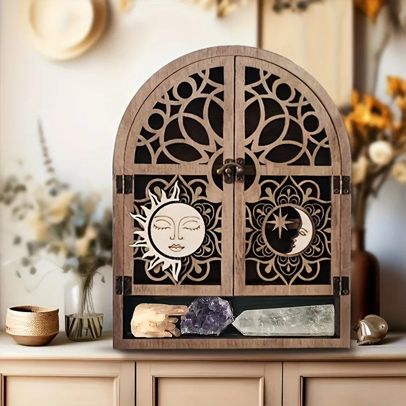 Vintage Wooden Floating Shelves