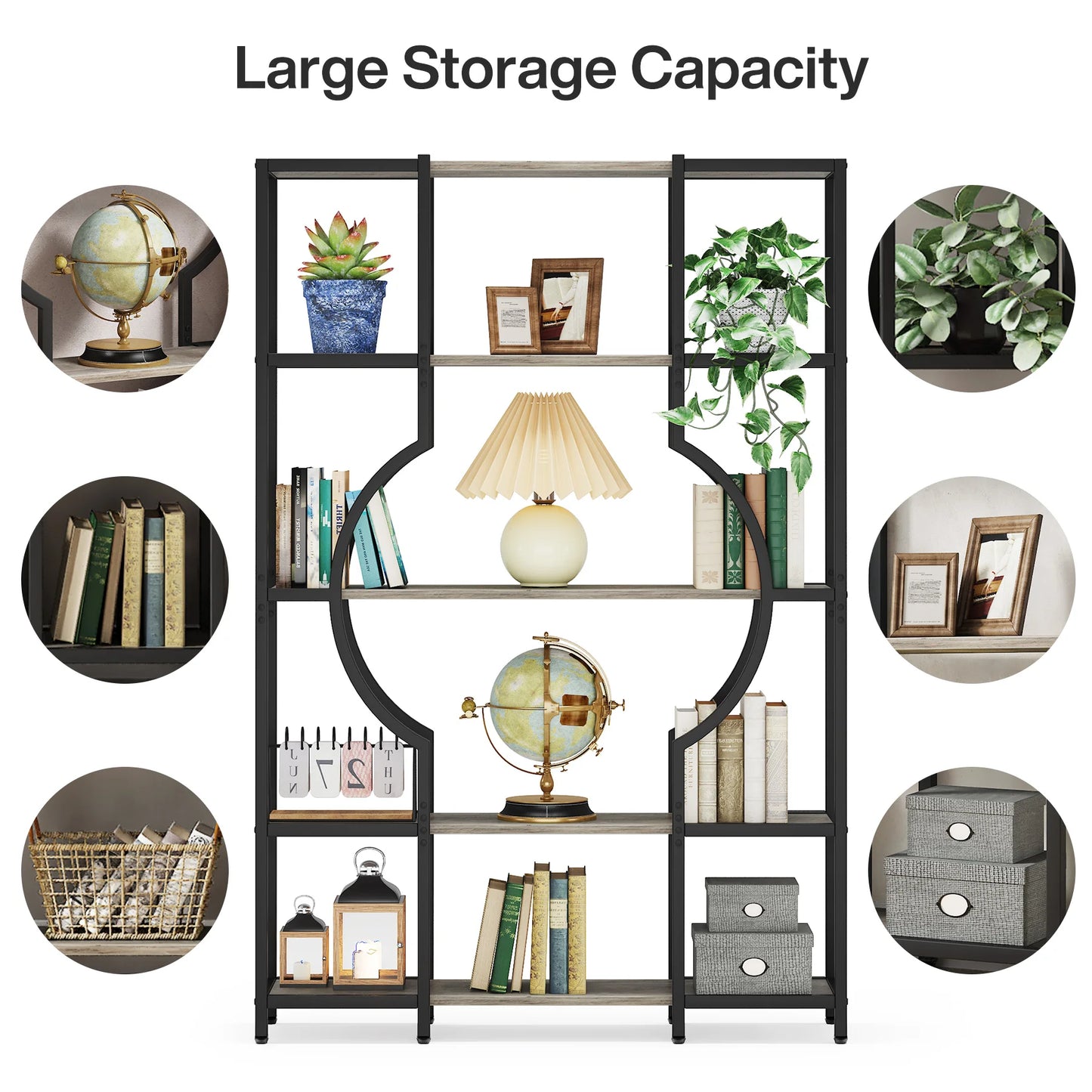 Tribesigns 5-Tier Bookshelf