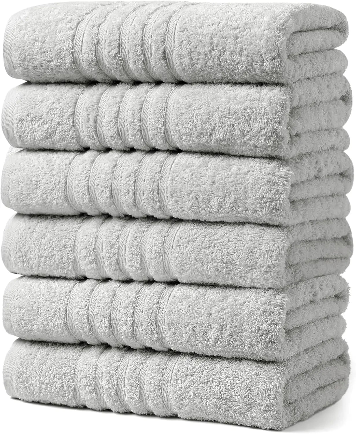 Towels 6 Pack Bath Towel