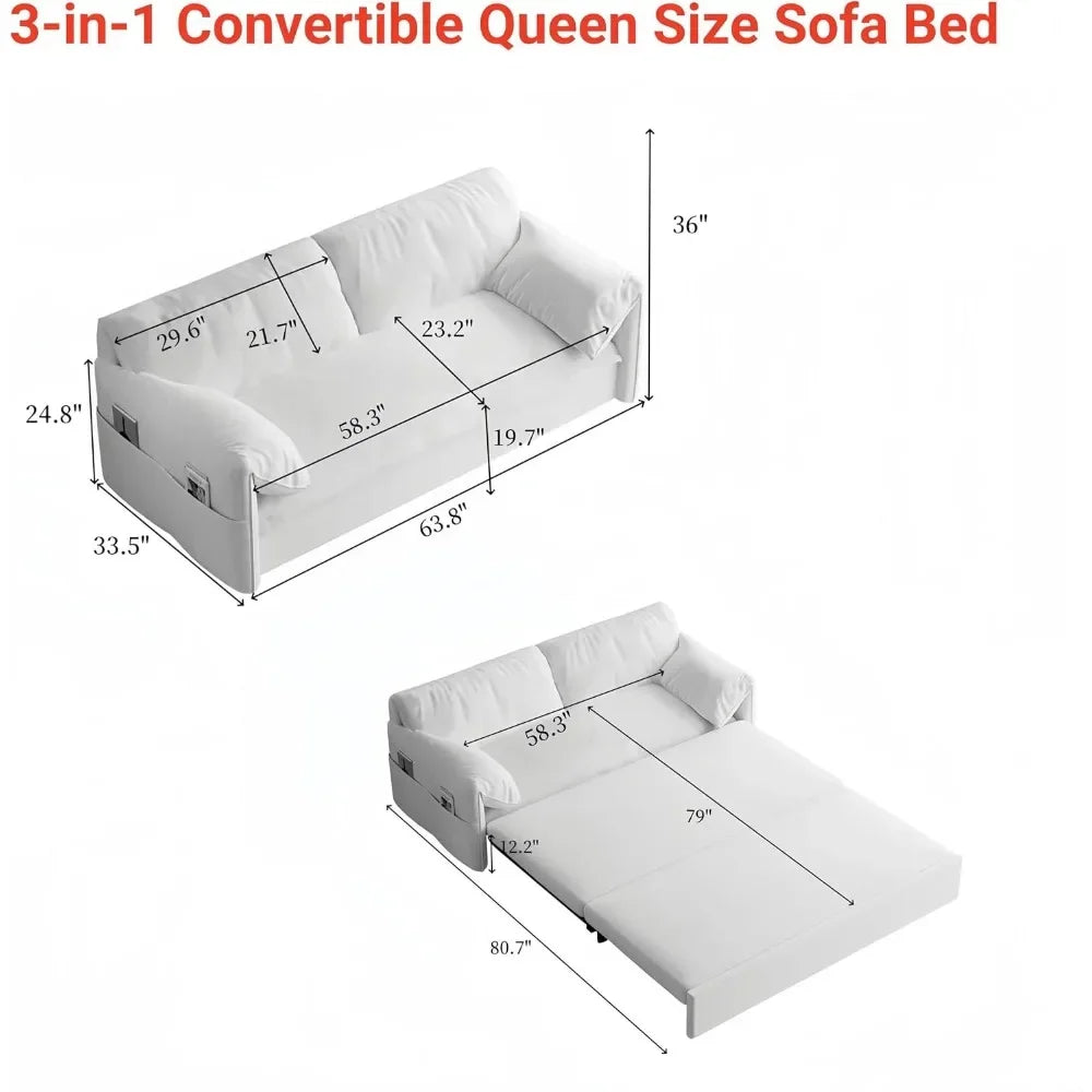 Futon Sofa Bed Queen Size