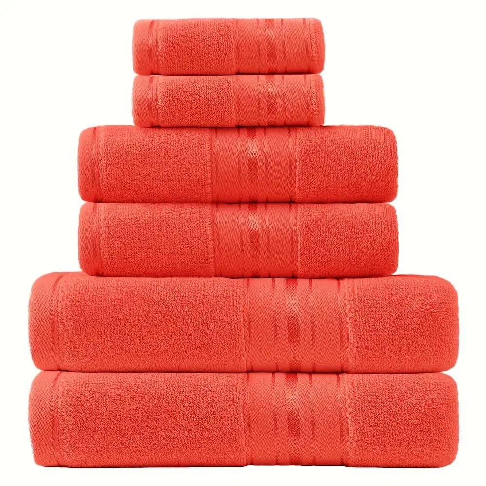 Luxury 6 Piece Towel Set