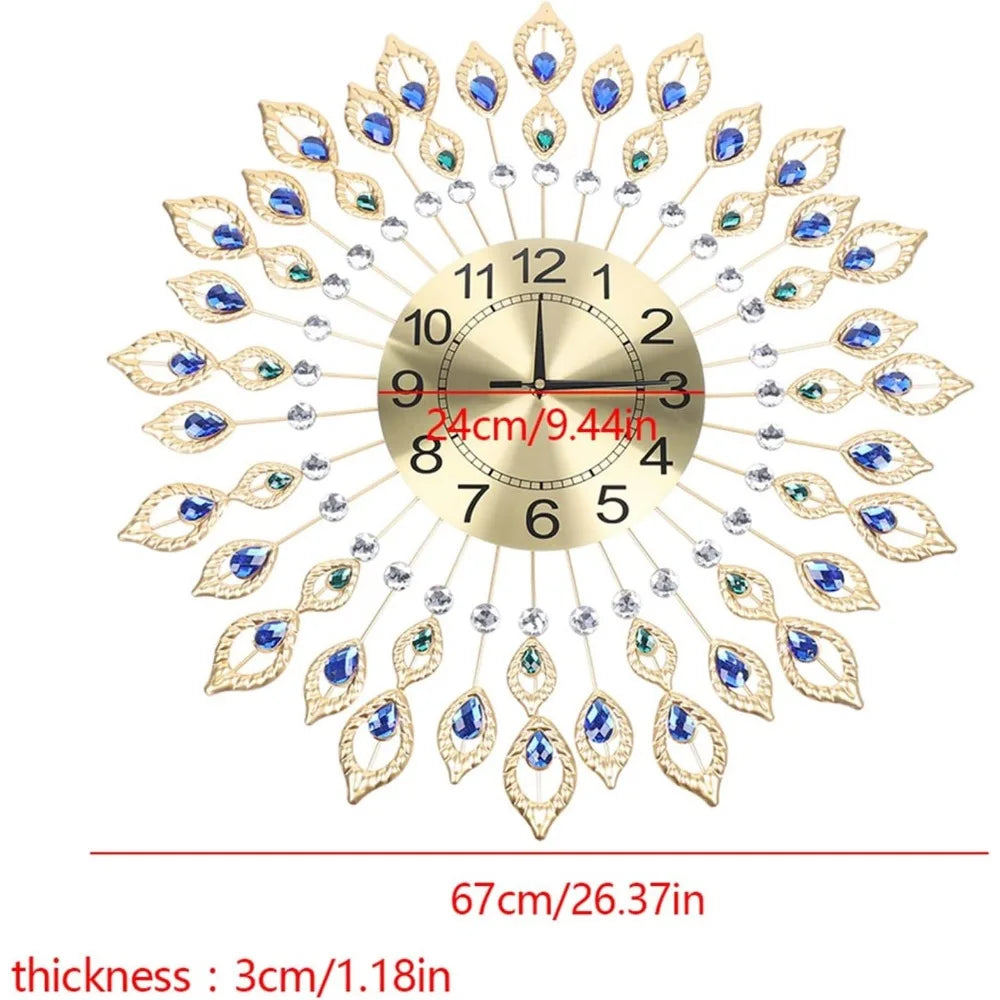 Wall Clocks Crystal Modern Design