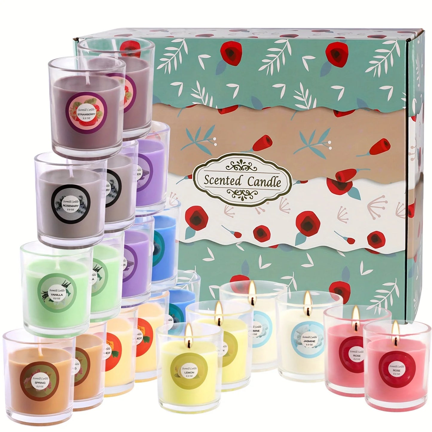 Scented Soy Wax Candles