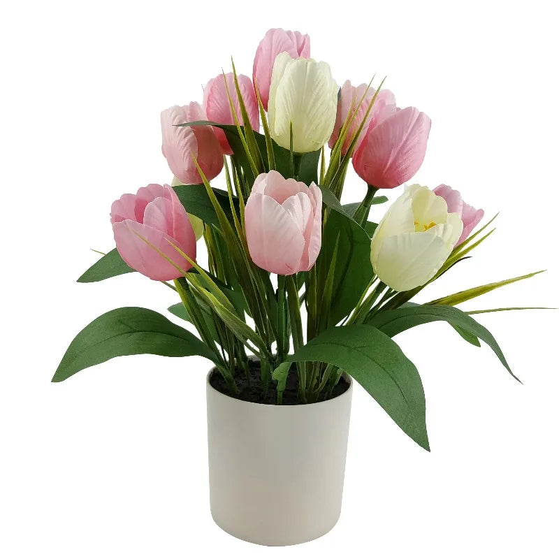 Artificial Tulip in Pot