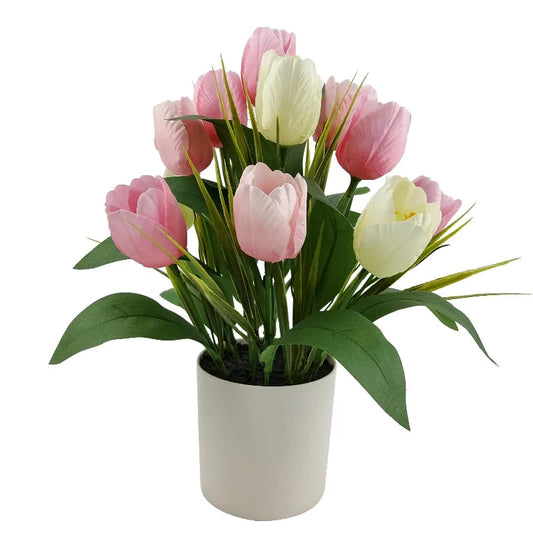Artificial Tulip in Pot