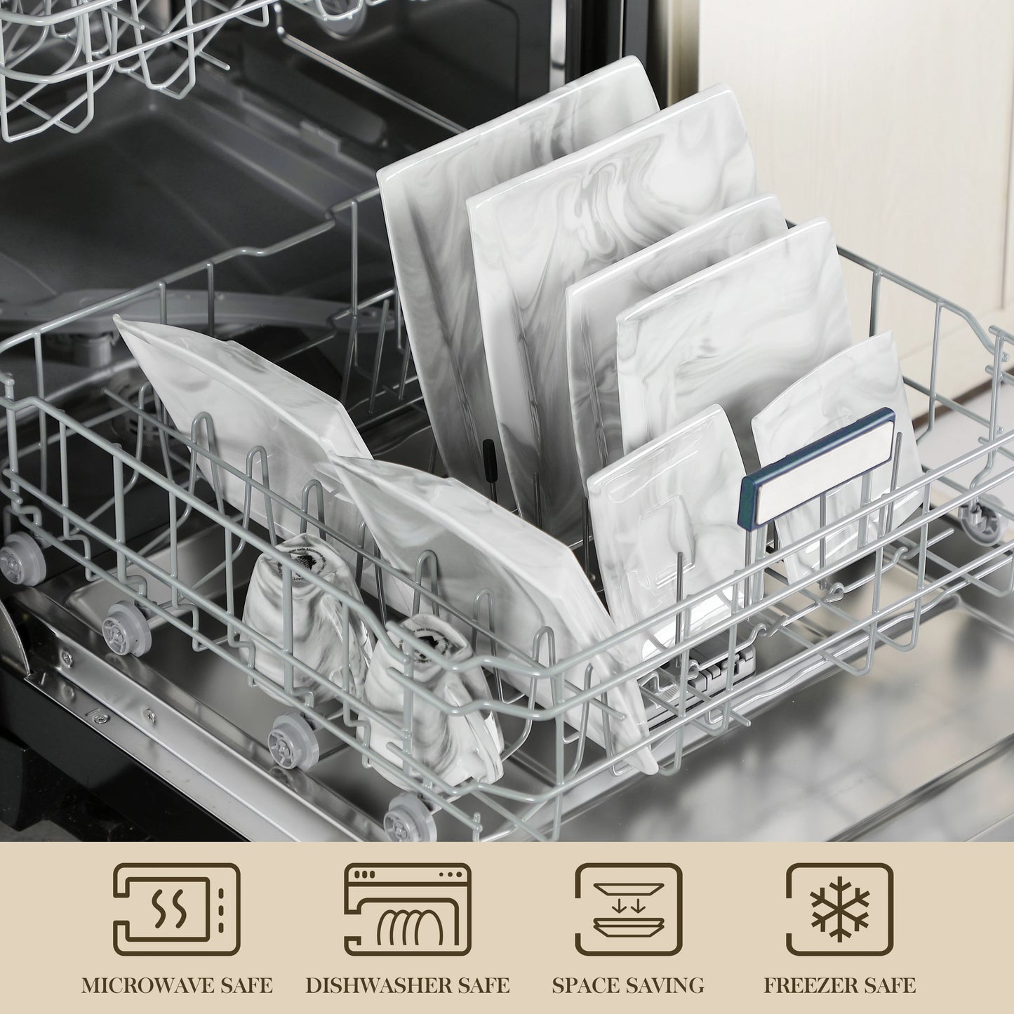 MALACASA  Dinnerware Set