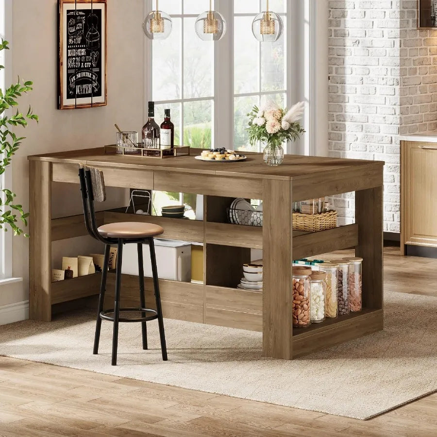 63 Inch Kitchen Island