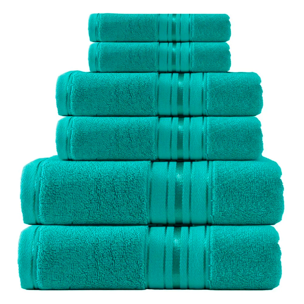 Luxury 6 Piece Towel Set