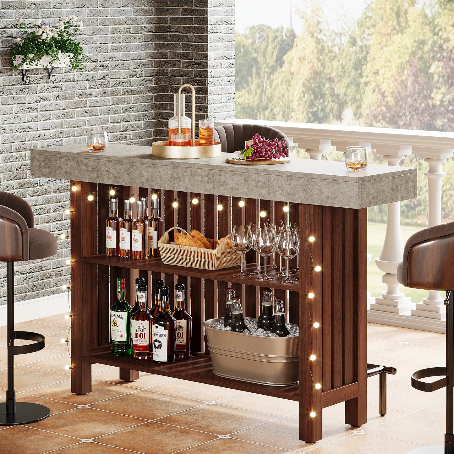 Large Home Bar