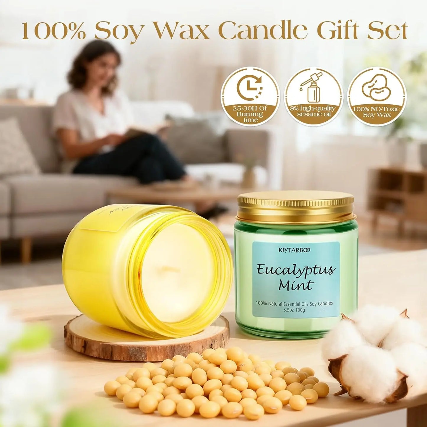Aromatherapy Soy Candles