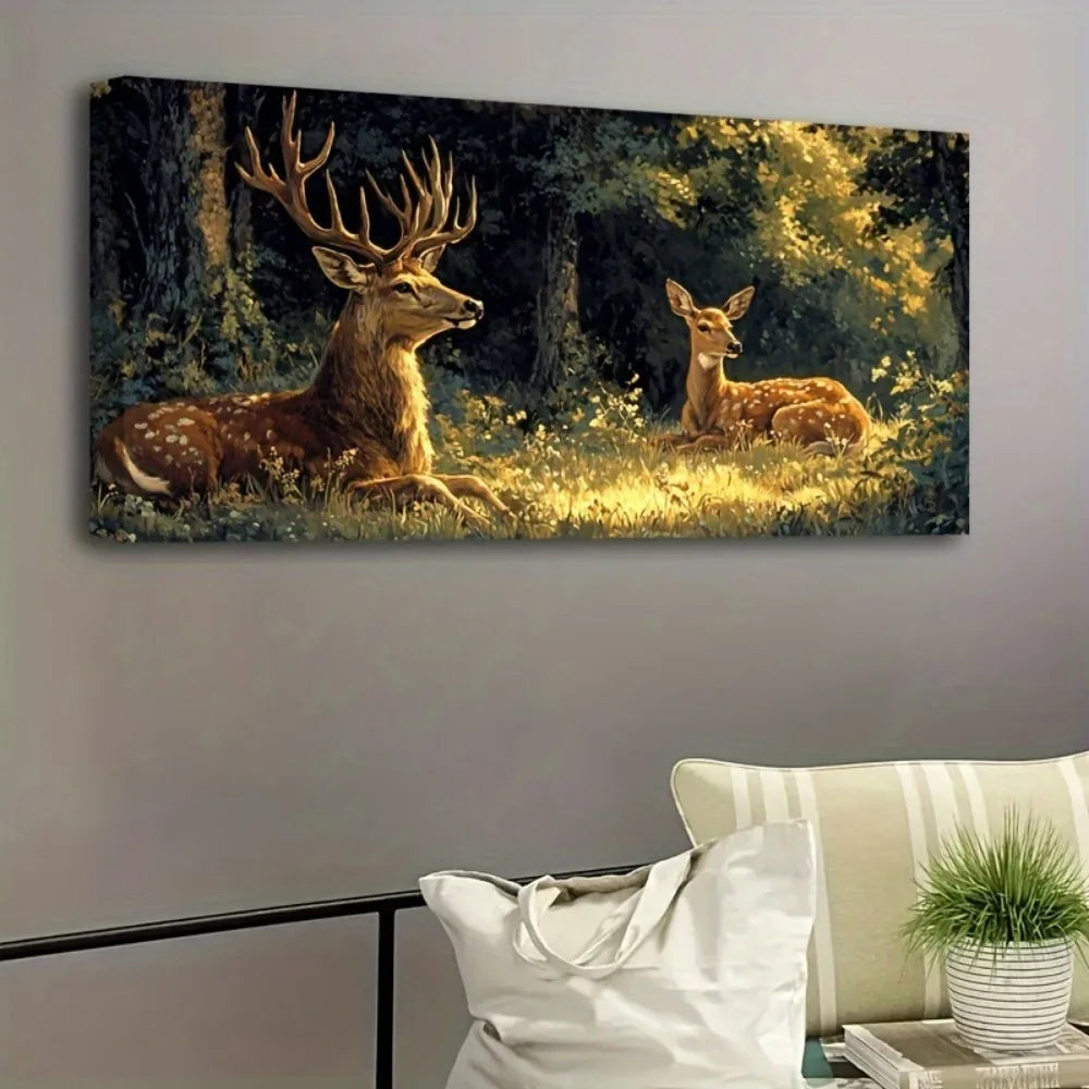 Charming Vintage Deer Wall Art