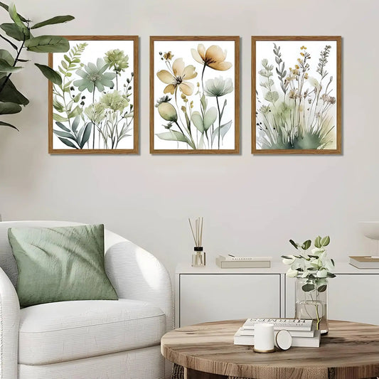 Botanical Wall Art Set of 3
