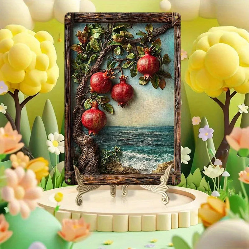 Pomegranate Tree Wall Art
