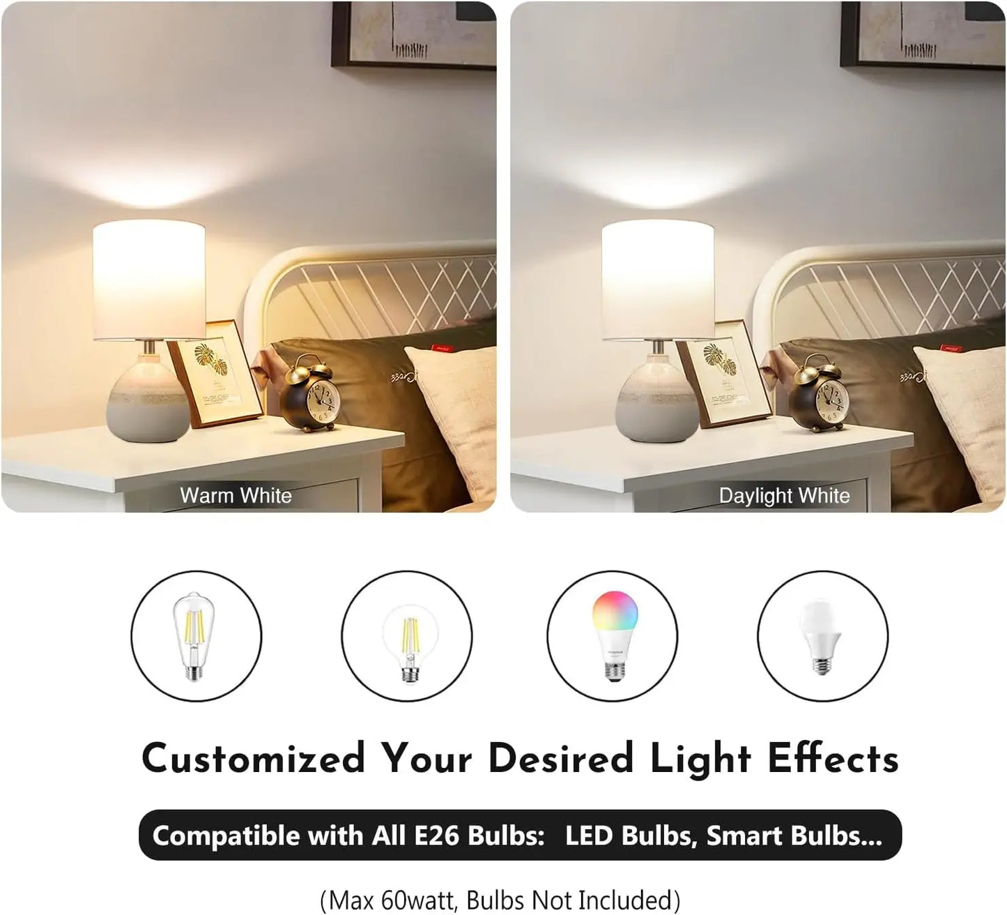 Ceramic Table Lamp Set of 2