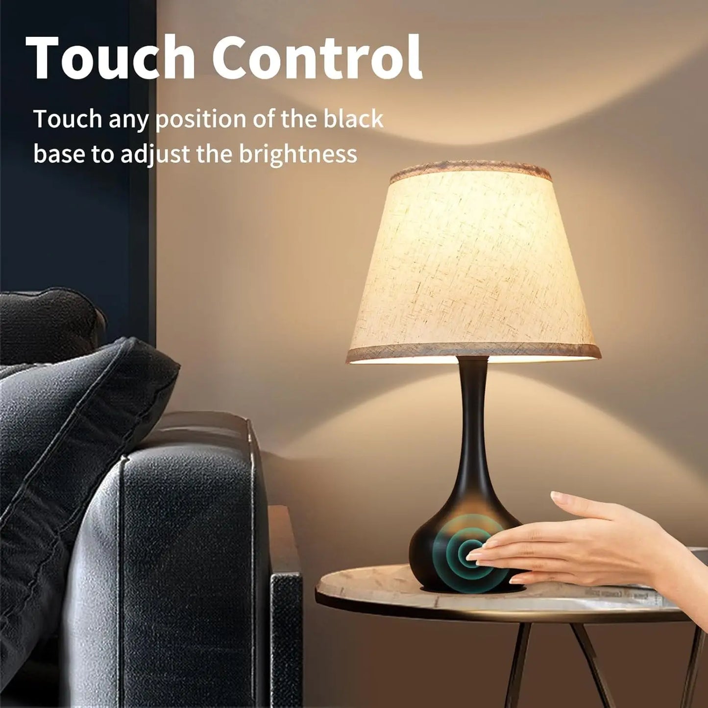 Touch Lamp Set of 2