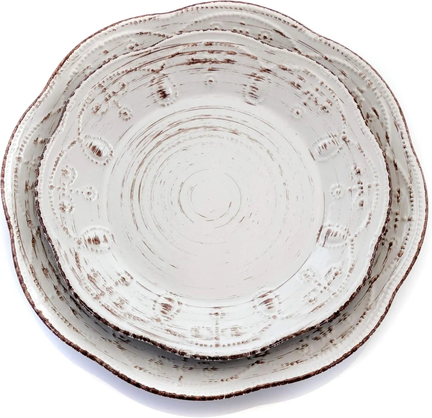 Rustic Birch  Stoneware Set