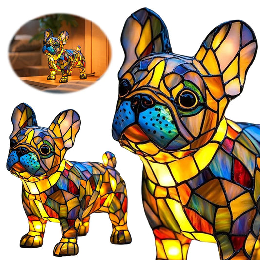 Dog Lamp Art Night Light