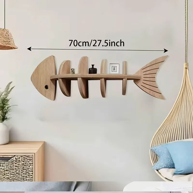 Friendly Fishbone Wall Shelves