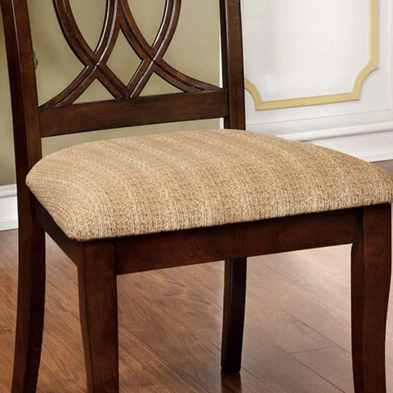 Dark Brown Wooden Dining Chair