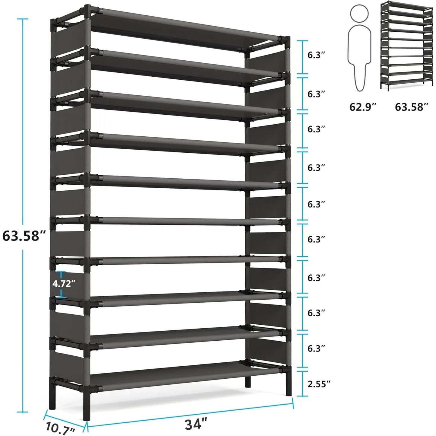 Multi-layer storage Rack