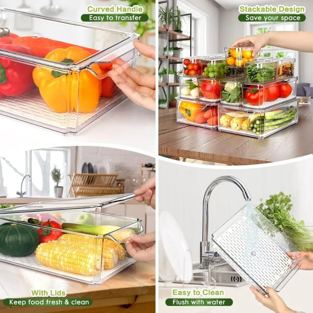 14 Pack Fridge Organizer