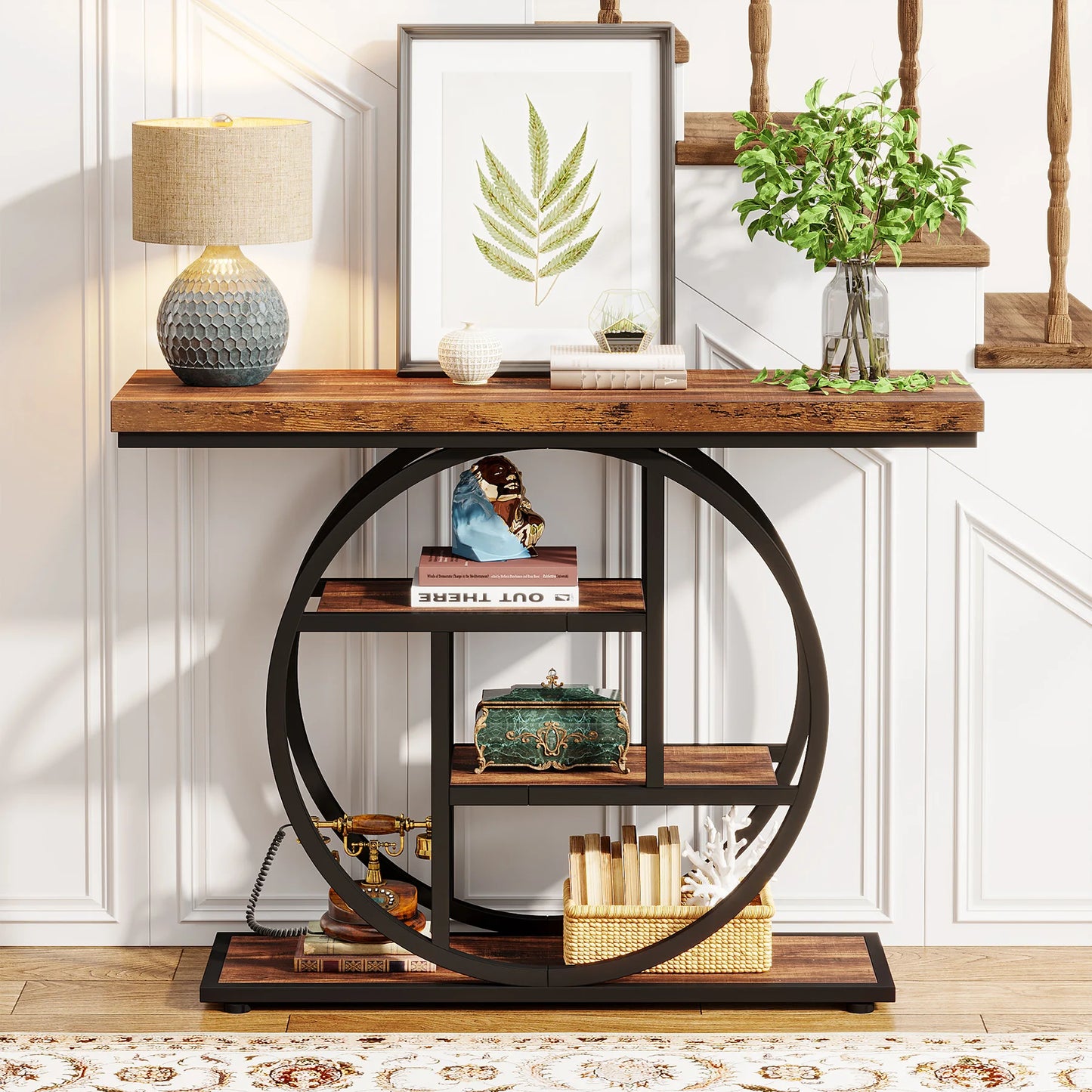 4-Tier Console Table