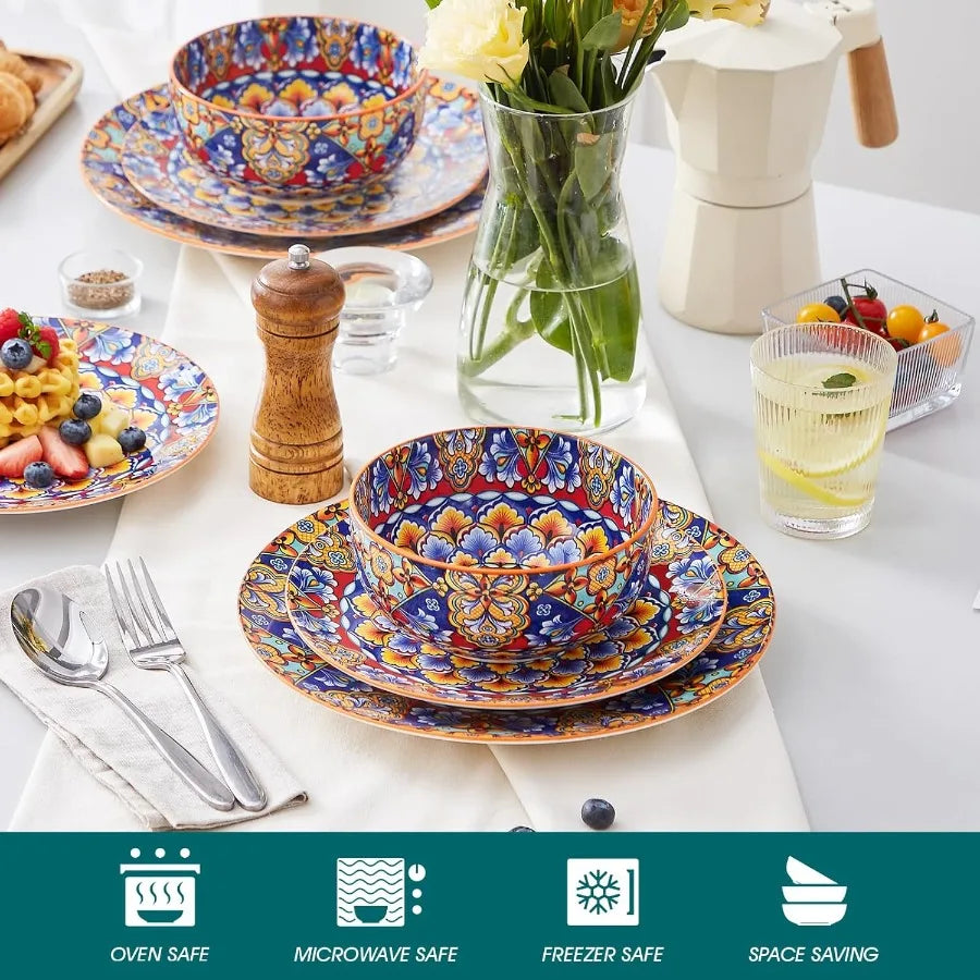 12 Pieces Dinnerware Sets