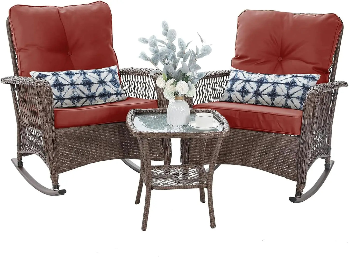 Patio Furniture Set 3 Pieces