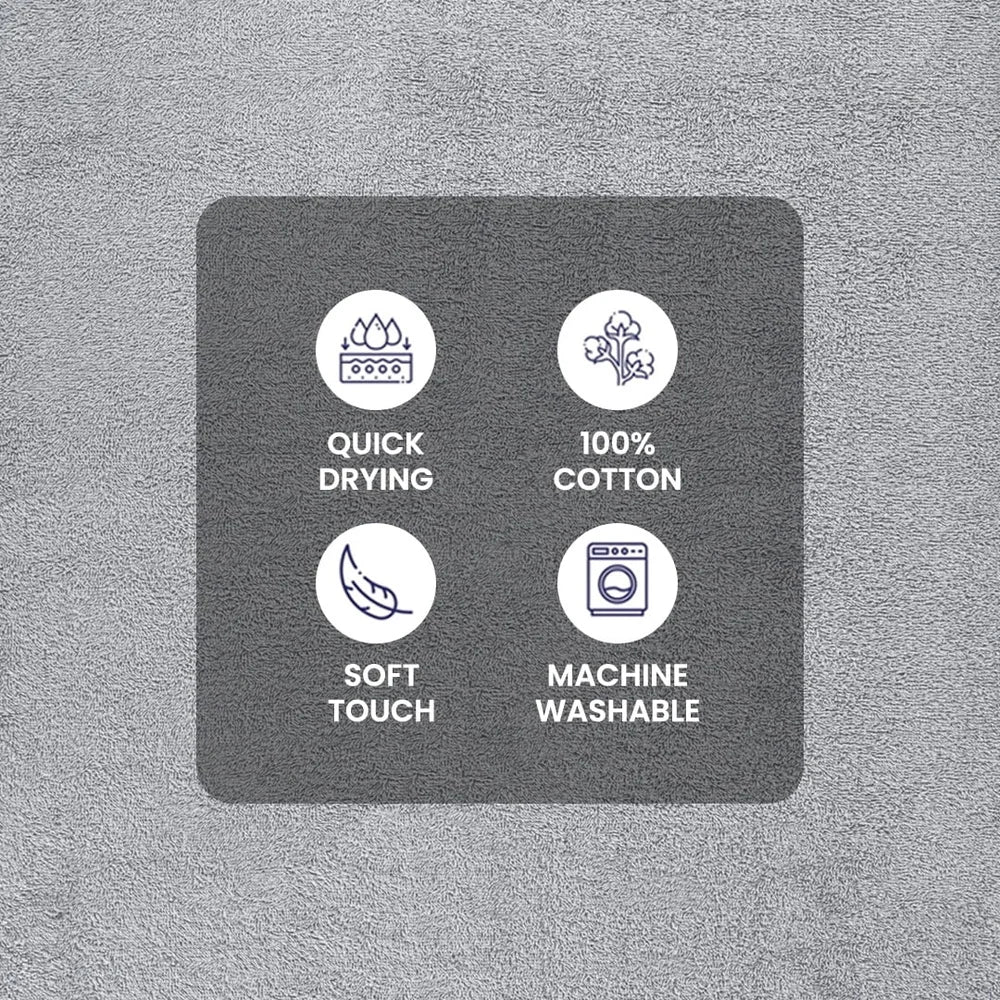 10 Piece Cotton Towel Set