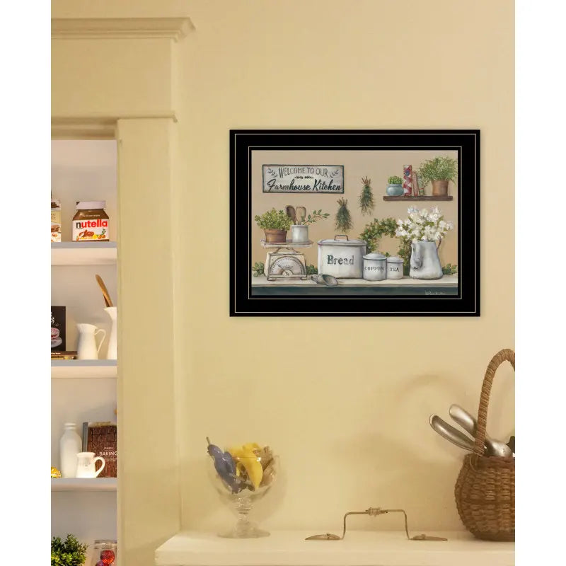 Garden Farmhouse Kitchen Painting