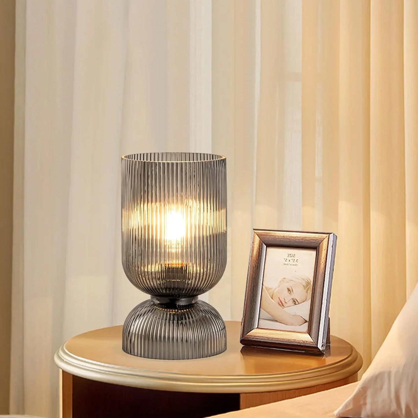 Modern Glass Table Lamp