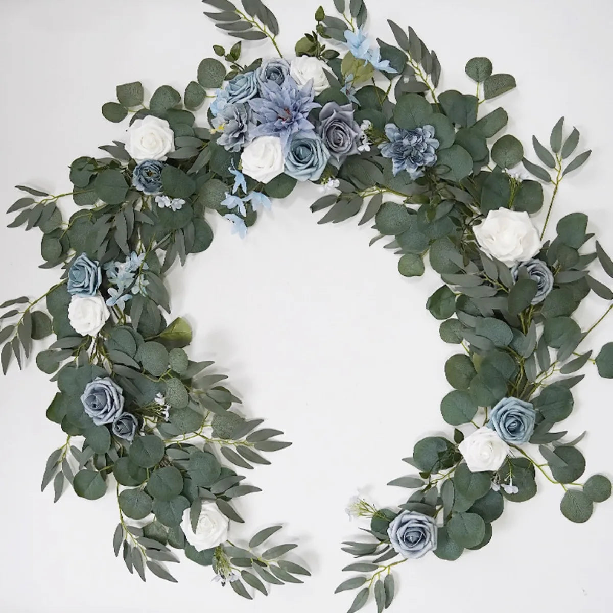Eucalyptus Garland with Flowers