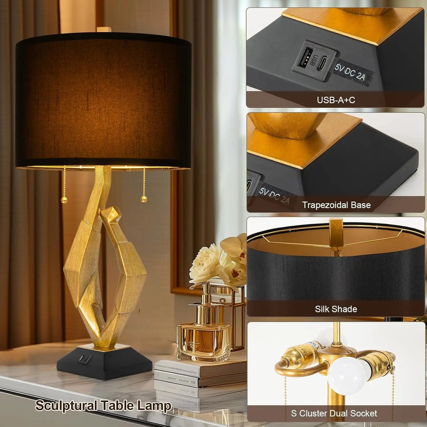 Table Lamp Set of 2