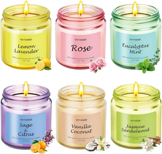 Aromatherapy Soy Candles