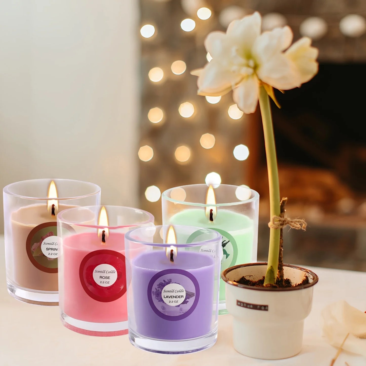 Scented Soy Wax Candles