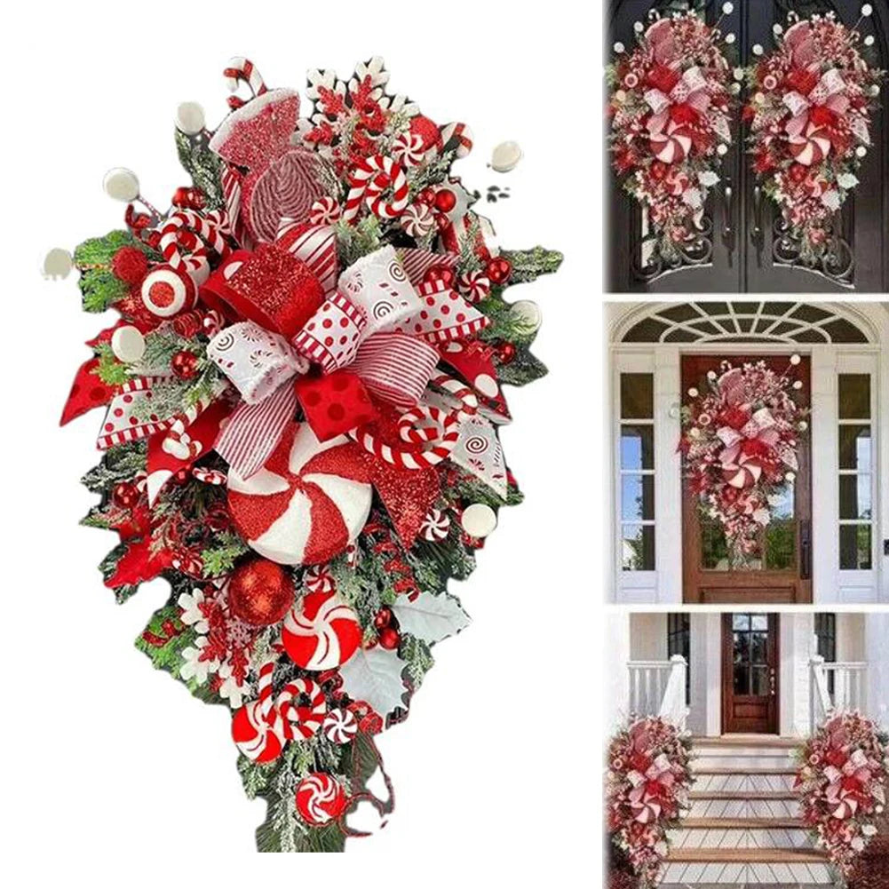 Candy Christmas Wreath
