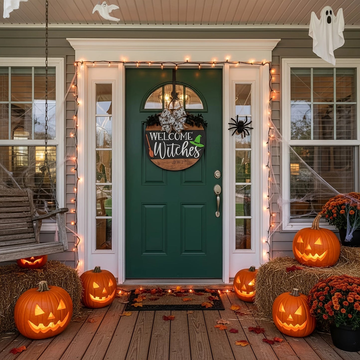 Welcome Witches Door Hanger