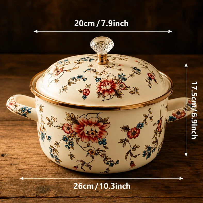 Enamel Stock Pot