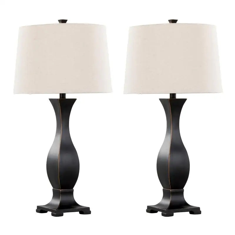 Contemporary Polyresin Table Lamps