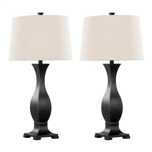 Contemporary Polyresin Table Lamps