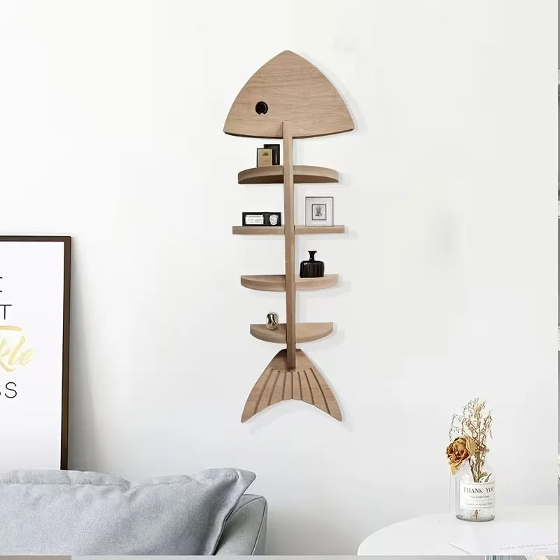Friendly Fishbone Wall Shelves
