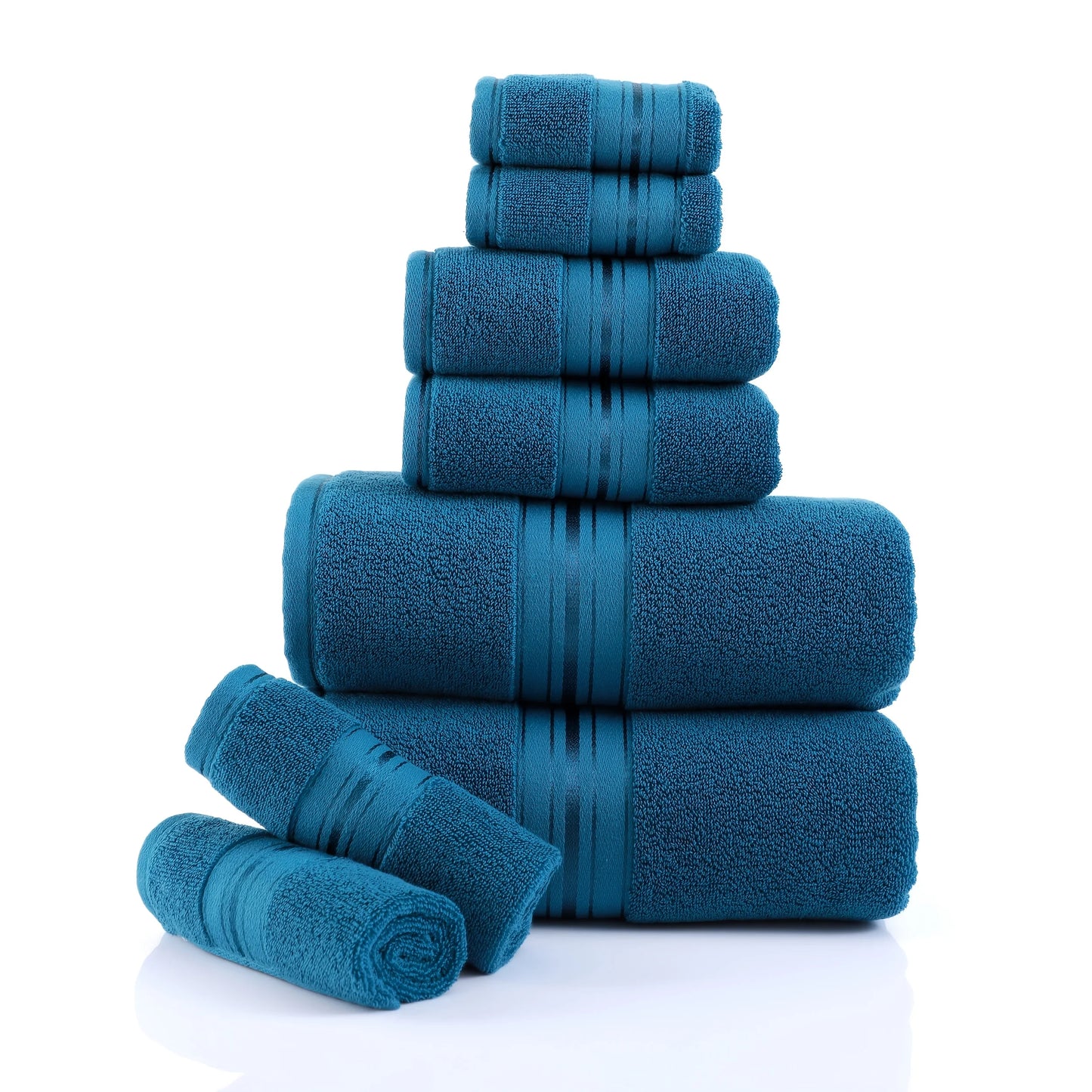 Set of 8 Bath Towels